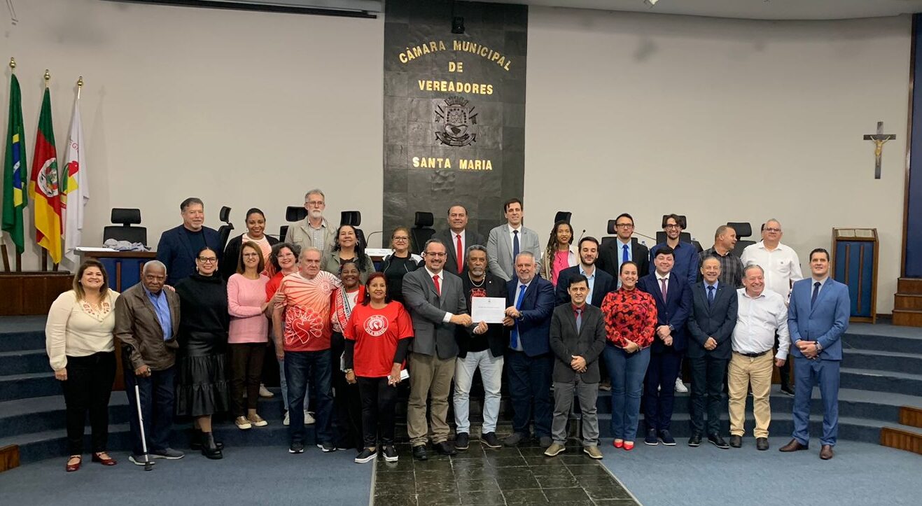 Leia mais sobre o artigo Vila recebe homenagem de Vereadores de Santa Maria