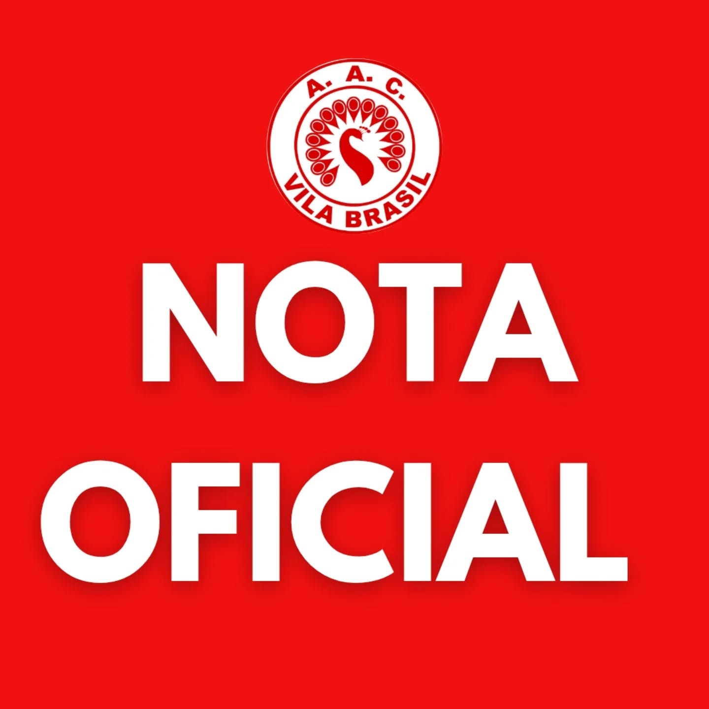 Você está visualizando atualmente NOTA OFICIAL